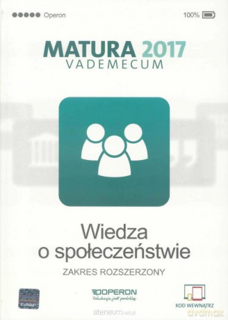 Vademecum 2017 LO WOS zakres rozszerzony [KSIĄŻKA]