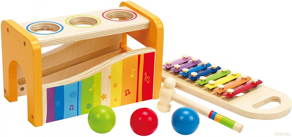 Zestaw instrumentów Ławeczka Hape E0305Hape E0305