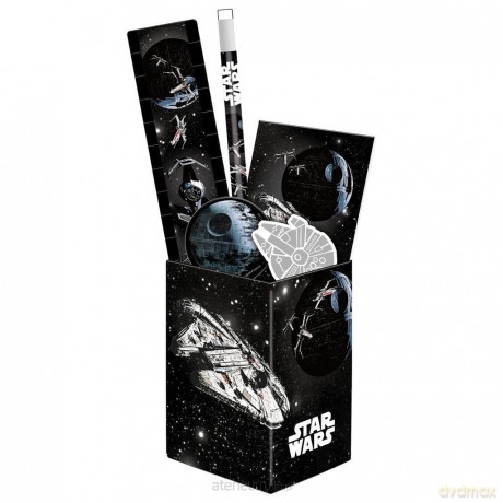 Zestaw przyborów szkolnych w puszce Star Wars 14 (Gwiezdne Wojny)