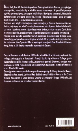 Carol - Patricia Highsmith [KSIĄŻKA]