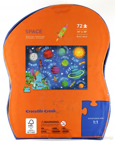 CROCODILE CREEK 72 el. Kosmos [PUZZLE]