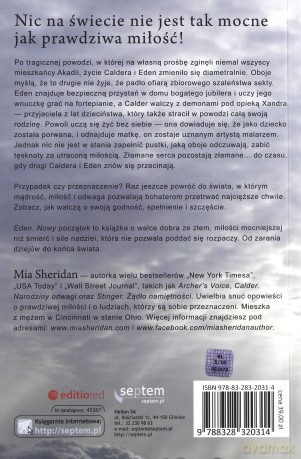 Eden Nowy Początek - Mia Sheridan [KSIĄŻKA]