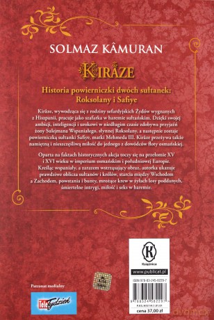 Kiraze droga do sułtańskiego Haremu - Solmaz Kamuran [KSIĄŻKA]