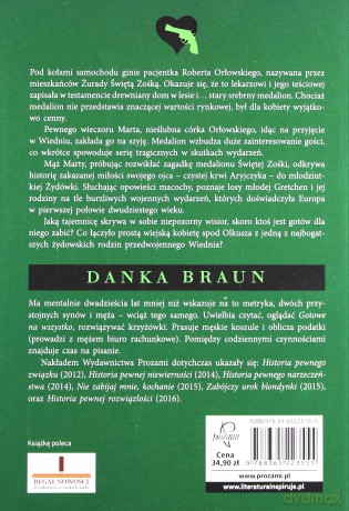 Krwawy medalion - Danka Braun [KSIĄŻKA]