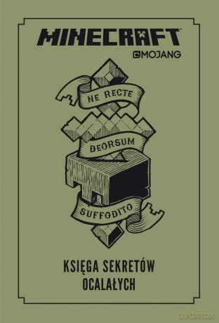 Księga sekretów ocalałych Minecraft (twarda) [KSIĄŻKA]