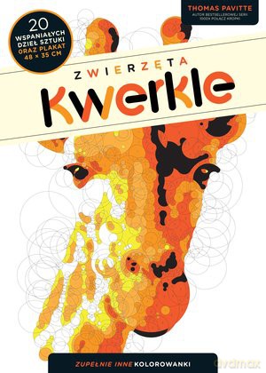 Kwerkle zwierzęta. Zupełnie inne kolorowanki - Thomas Pavitte [KSIĄŻKA]