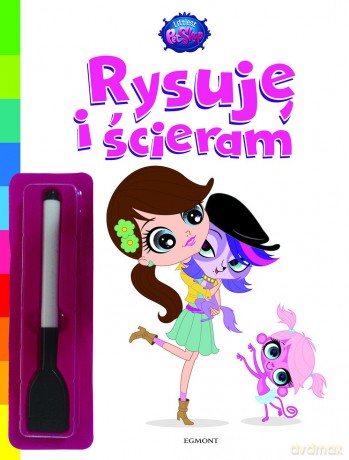 Littlest Pet Shop. Rysuję i ścieram - Paulina Kaniewska [KSIĄŻKA]