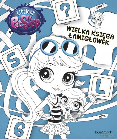 Littlest Pet Shop. Wielka księga łamigłówek - Marta Jamrógiewicz [KSIĄŻKA]