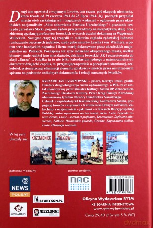 Lwów okupacja niemiecka moje kresy - Ryszard Jan Czarnowski (twarda) [KSIĄŻKA]