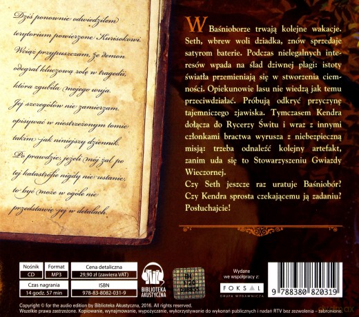 Baśniobór. Plaga cieni - Brandon Mull [AUDIOBOOK]