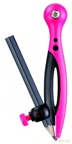 Cyrkiel Essential Plastikowy + ołówek