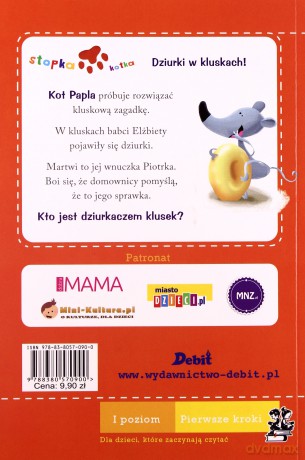 Czytamy bez mamy. Kot Papla i kluski - Joanna Krzyżanek [KSIĄŻKA]