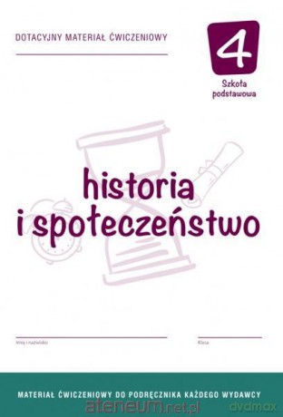 Historia szkoła podstawowa 4 Dotacyjny materiał ćwiczenie [KSIĄŻKA]