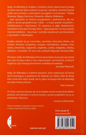 Jadąc do Babadag - Andrzej Stasiuk [KSIĄŻKA]