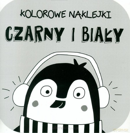 Kolorowe naklejki - Czarny i Biały [KSIĄŻKA]