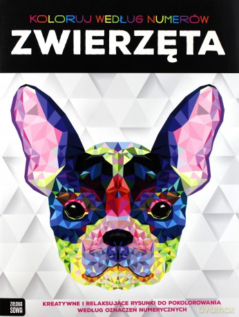 Koloruj według numerów. Zwierzęta - Gilbert Elizabeth [KSIĄŻKA]