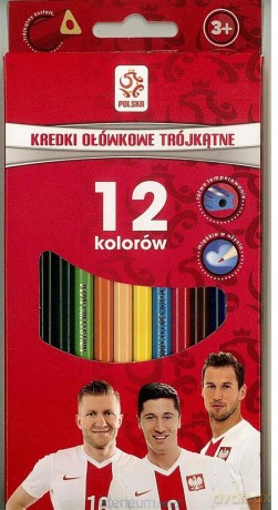 Kredki ołówkowe 12 kolorów