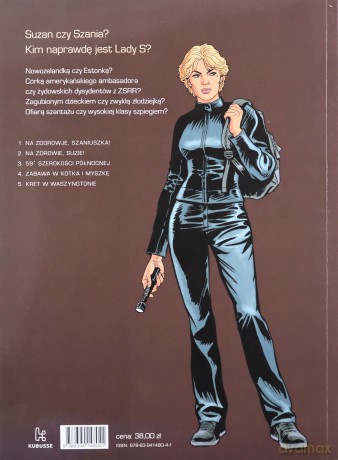 Lady S. (Tom 4) Zabawa w kotka i myszkę - Van Hamme, Aymond [KOMIKS]