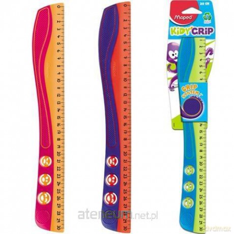Linijka Kidy'Grip 30 cm mix