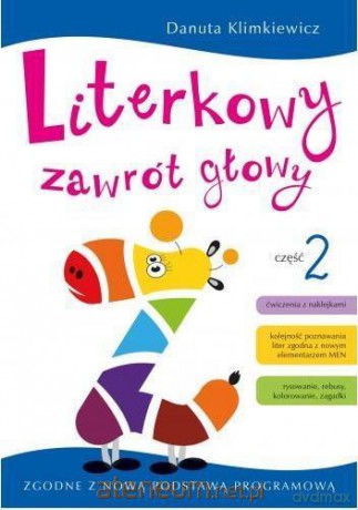 Literkowy zawrót głowy cz. 2 - Danuta Klimkiewicz [KSIĄŻKA]