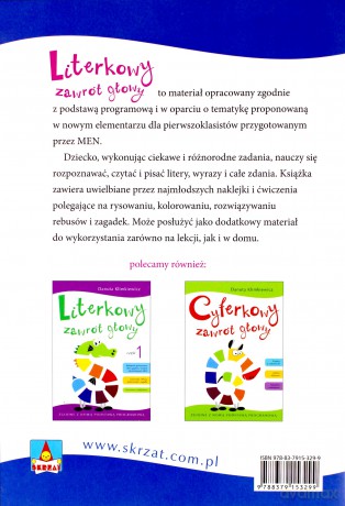 Literkowy zawrót głowy cz. 2 - Danuta Klimkiewicz [KSIĄŻKA]