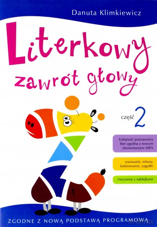 Literkowy zawrót głowy cz. 2 - Danuta Klimkiewicz [KSIĄŻKA]