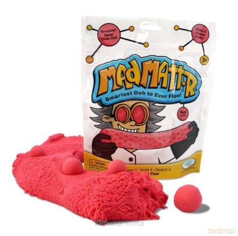 Mad Mattr masa plastyczna - czerwona 283 g