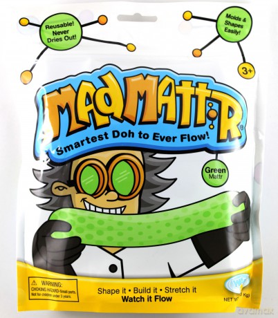Mad Mattr masa plastyczna - zielona 283 g
