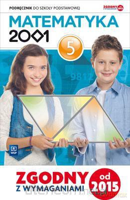 Matematyka szkoła podstawowa 2001 5 Podręcznik [KSIĄŻKA]