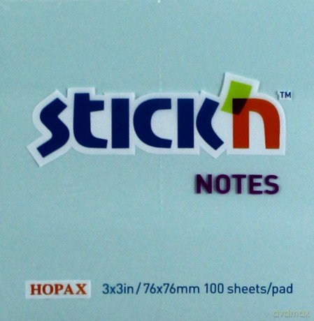 Notes samoprzylepny niebieski pastelowy