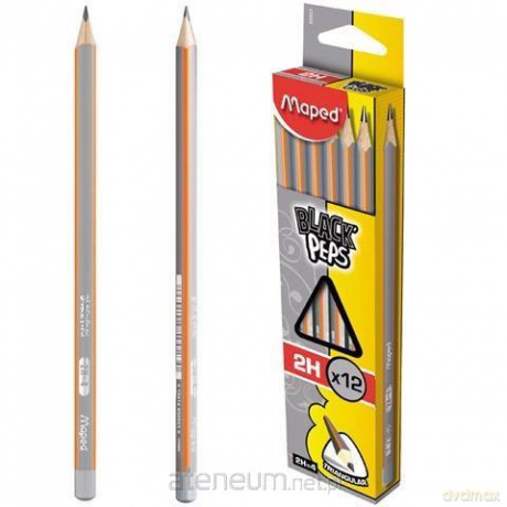 Ołówek Blackpeps 2H (12 szt)