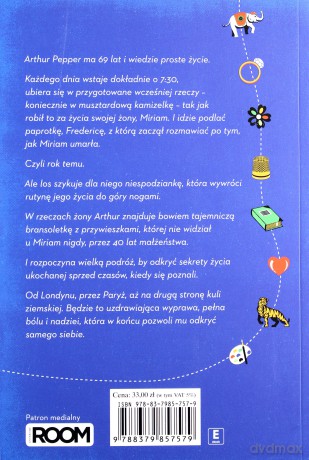 Osobliwe szczęście Arthura Peppera - Patrick Phaedra [KSIĄŻKA]