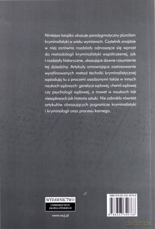 Paradygmaty kryminalistyki [KSIĄŻKA]