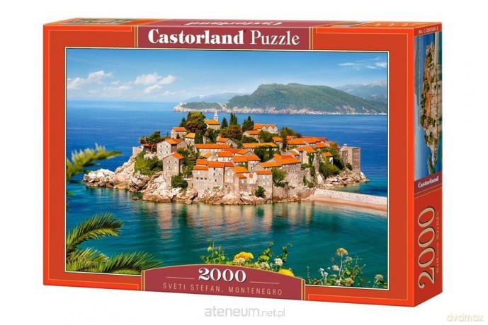 Puzzle 2000 el. Sveti Stefan - Montenegro [PUZZLE]