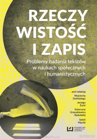 Rzeczywistość i zapis [KSIĄŻKA]