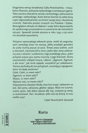 Spowiedź - Calek Perechodnik [KSIĄŻKA]