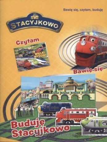 Stacyjkowo Bawię się, czytam... Buduję Stacyjkowo [KSIĄŻKA]