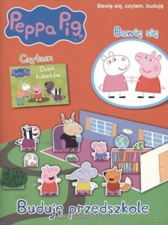 Świnka Peppa Bawię się, czytam... Buduję [KSIĄŻKA]