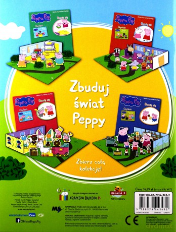 Świnka Peppa Bawię się, czytam... Buduję [KSIĄŻKA]