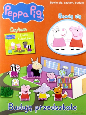Świnka Peppa Bawię się, czytam... Buduję [KSIĄŻKA]