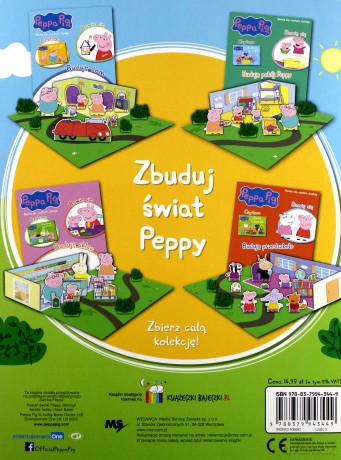 Świnka Peppa Bawię się, czytam...Buduję pokój [KSIĄŻKA]