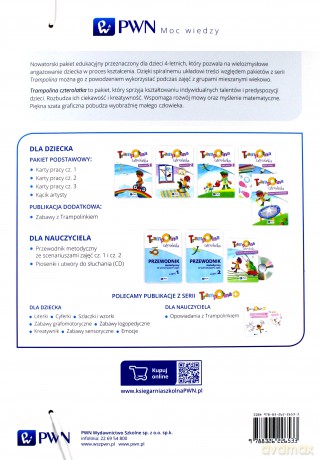 Trampolina czterolatka Pakiet [KSIĄŻKA]