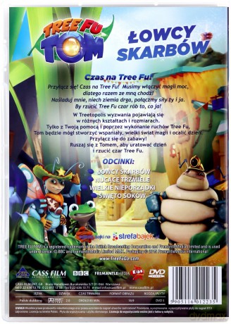 Tree Fu Tom. Łowcy skarbów [DVD]