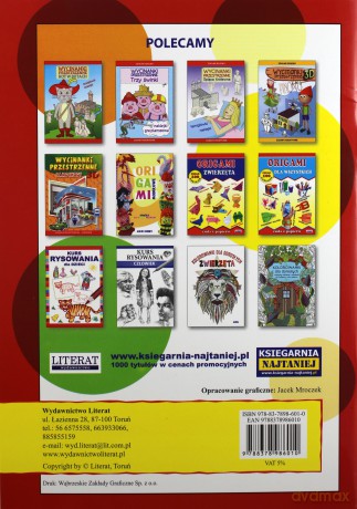 Wycinanki, kolorowanki i naklejki. Dinozaury [KSIĄŻKA]
