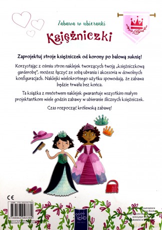 Zabawa w ubieranki. Księżniczki [KSIĄŻKA]