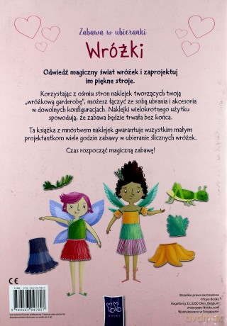 Zabawa w ubieranki. Wróżki [KSIĄŻKA]