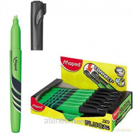 Zakreślacz Fluo Peps Pen zielony (12 szt)