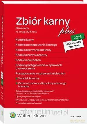 Zbiór karny 2016 PLUS [KSIĄŻKA]