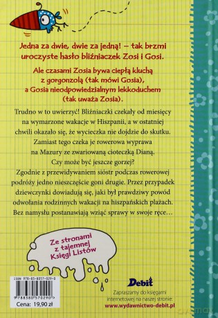 Zosia i Gosia. Wakacyjny chaos do kwadratu - Antje Szillat [KSIĄŻKA]