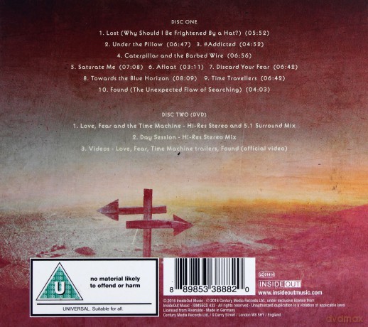Riverside: Love, Fear and the Time Machine (Special Edition) (digipack) [CD]+[DVD]